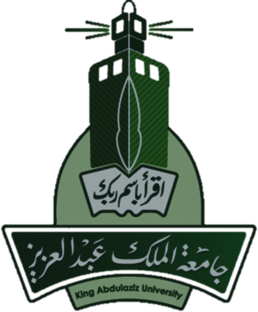 شعار جامعة الملك عبدالعزيز شفاف